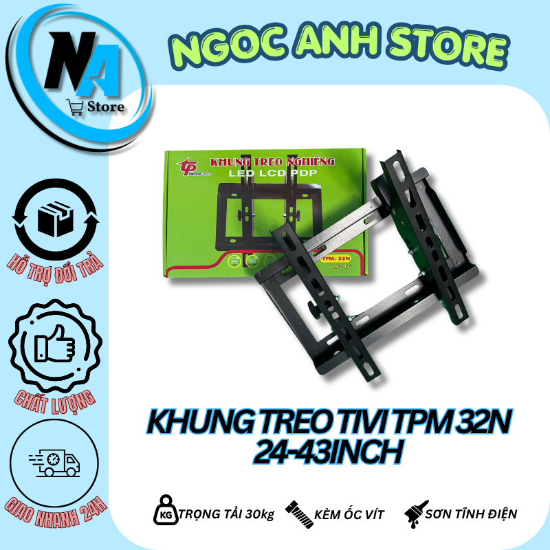Khung Treo Tivi Nghiêng Từ 24-65INCH