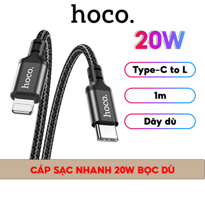 Cáp Sạc Nhanh 20W & Truyền Dữ Liệu Tốc Độ Nhanh Gấp 2 Lần Cho 7-X-XR-XSM-11-12-13-14-Plus-Pro-Promax