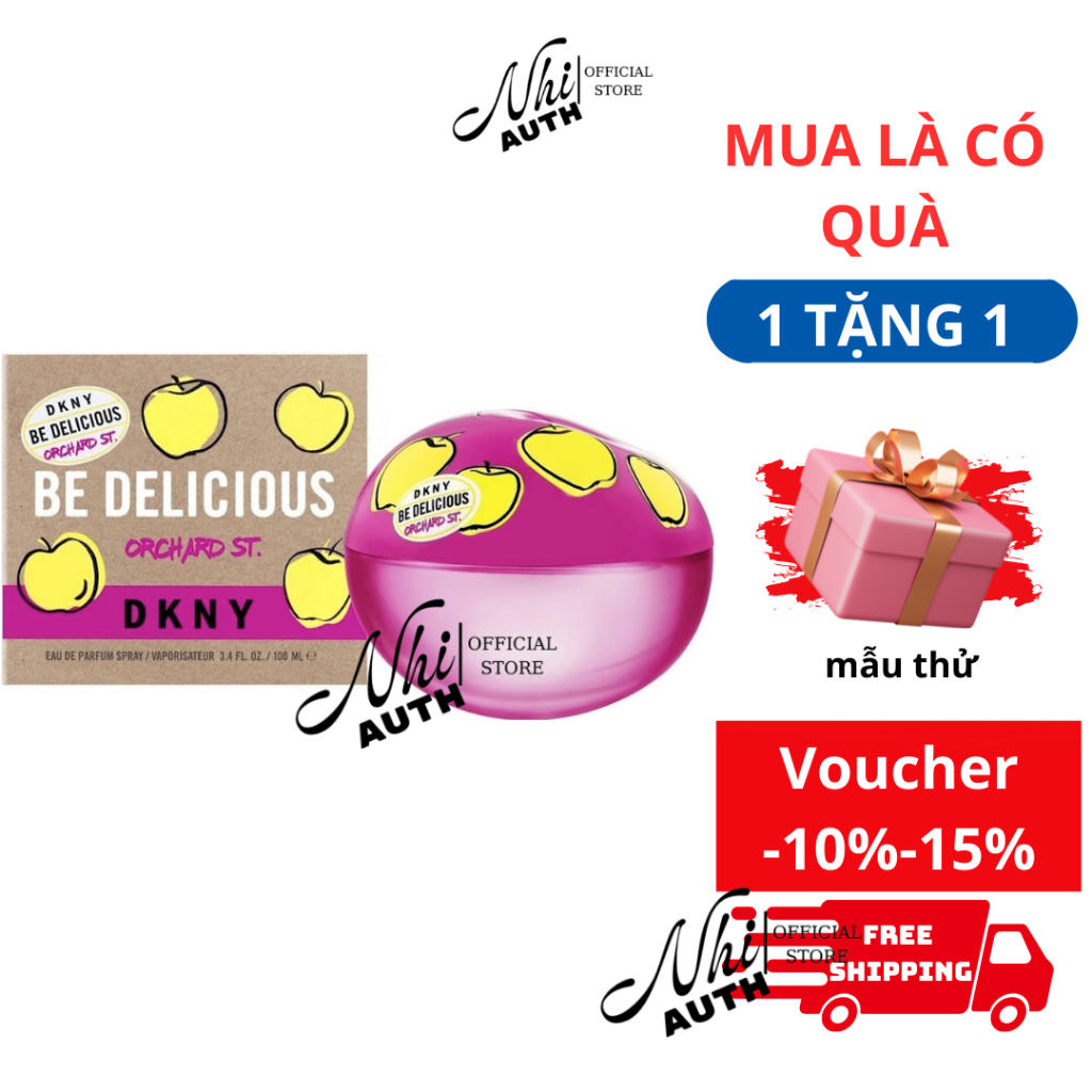 Nước hoa nữ DKNY Be Delicious Orchard Street EDP 100ml chính hãng (nguyên seal)