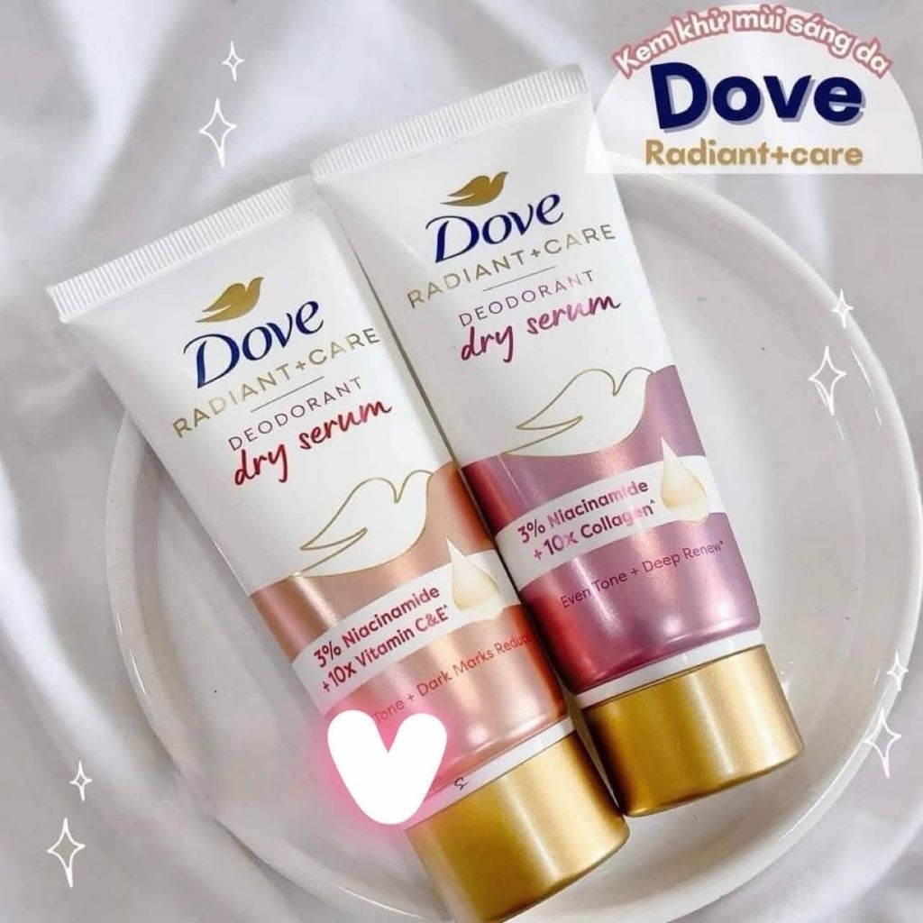 Serum Dove  khử mùi dưỡng sáng da Vùng nách