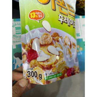 Ngũ Cốc Hạnh Nhân Post Hàn Quốc 300g - 고소한 아몬드 후레이크