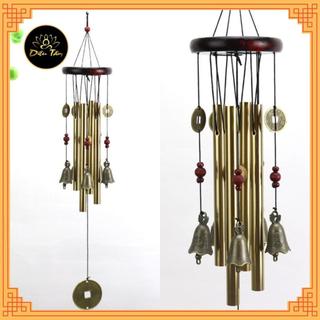 chuông gió phong thủy kim loại hợp mệnh kim, 8 thanh, 10 thanh - shop Diệu Tâm