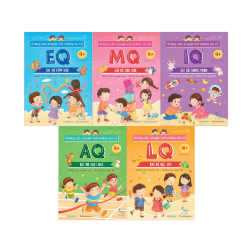 Sách - Những câu chuyện bồi dưỡng chỉ số IQ, EQ, MQ, LQ, AQ (5 cuốn) - Shuongthao