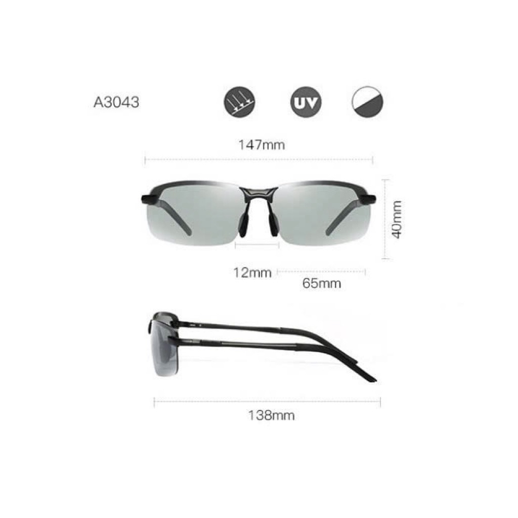 Kính phân cực đi ngày đêm đổi màu AORAN A289 - Kính Mắt Kingshop Bảo Hành 1 Năm | BigBuy360 - bigbuy360.vn