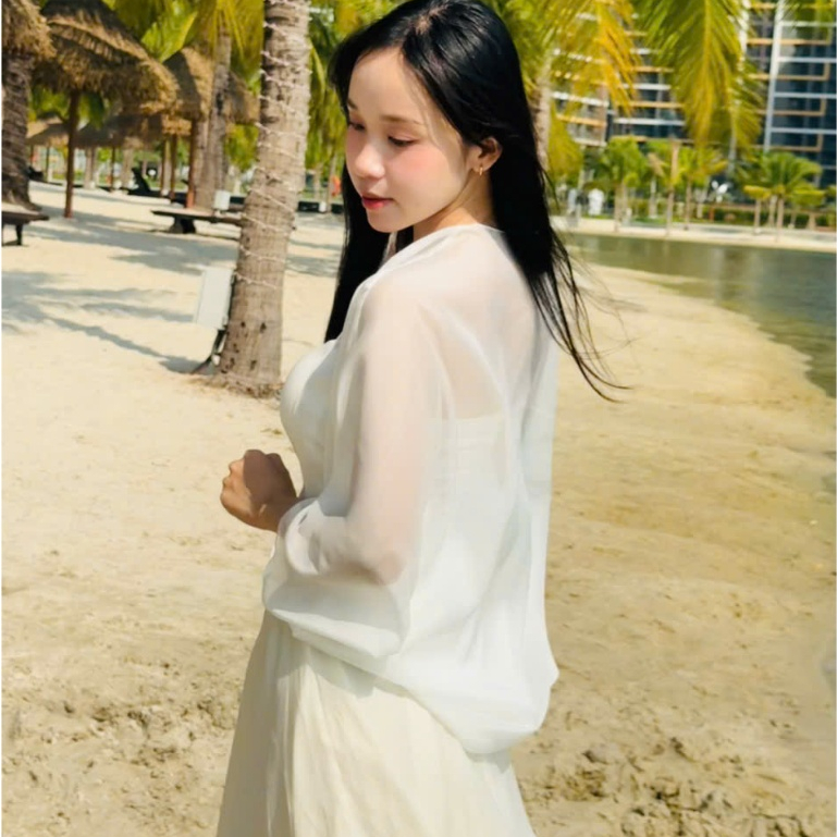 Áo choàng vai tơ lụa FREESZE dưới 60kg KINI-Style | BigBuy360 - bigbuy360.vn