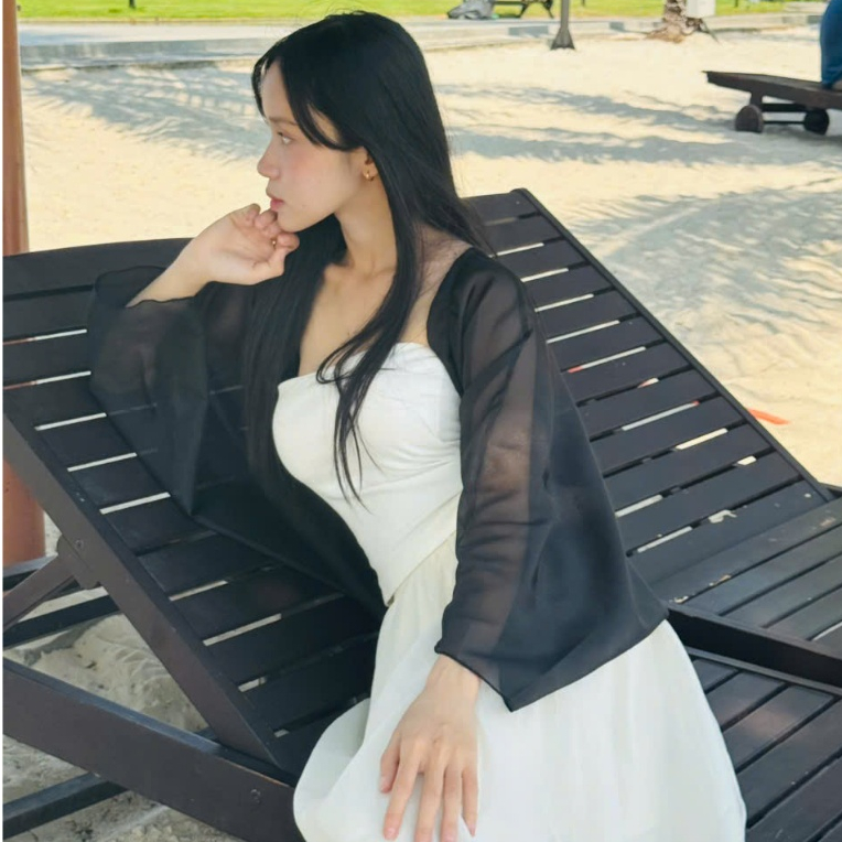 Áo choàng vai tơ lụa FREESZE dưới 60kg KINI-Style | BigBuy360 - bigbuy360.vn