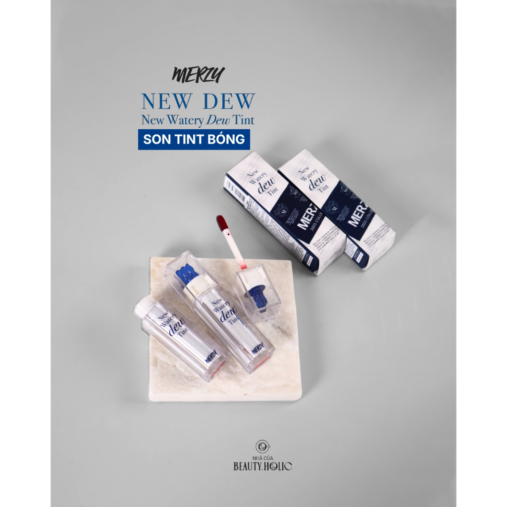 Son tin bóng MERZY NEW WATERY DEW TINT 4gr