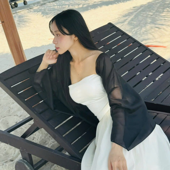 Áo choàng vai tơ lụa FREESZE dưới 60kg KINI-Style | BigBuy360 - bigbuy360.vn