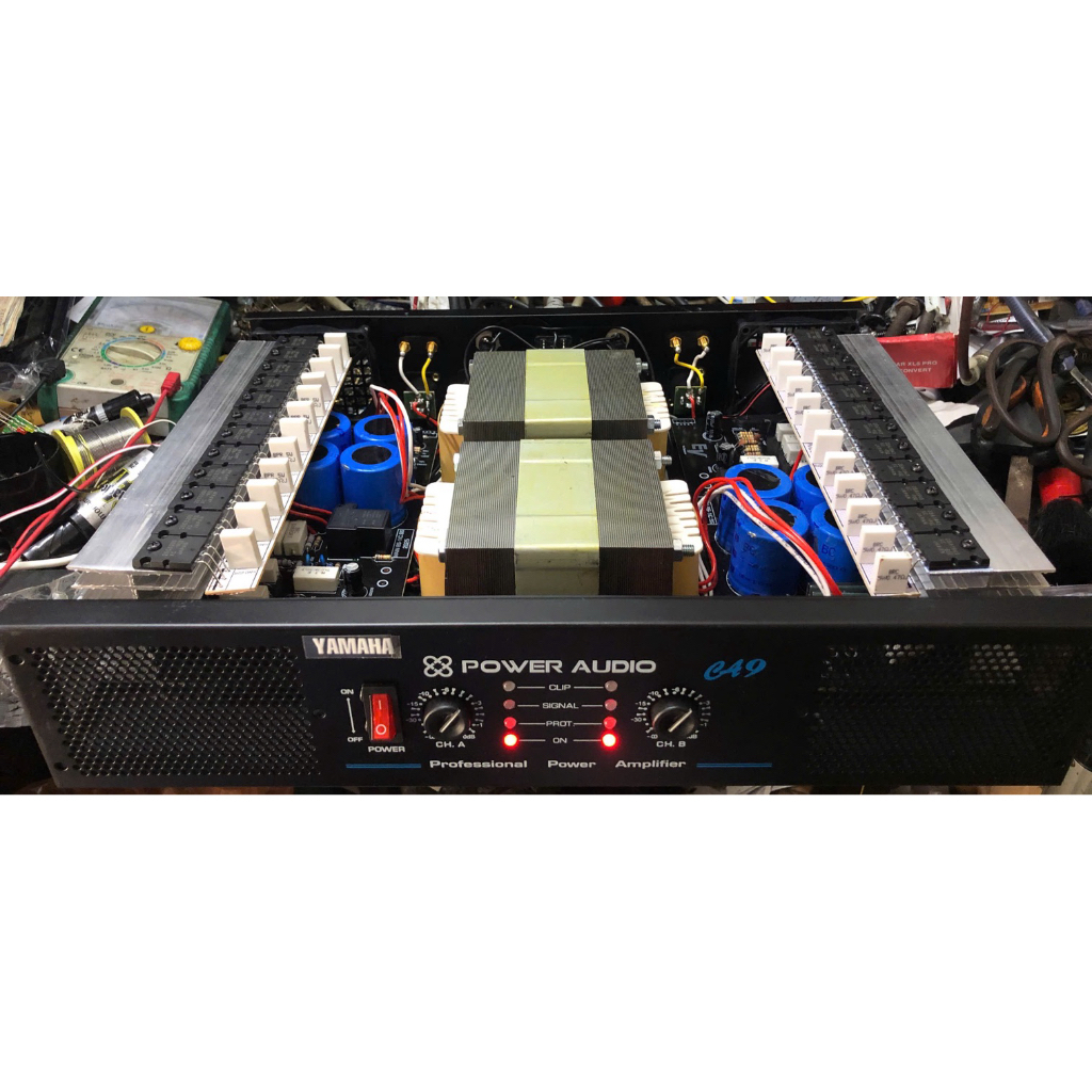 Cục Đẩy 2 Kênh CA9. 40 Sò. 4800W