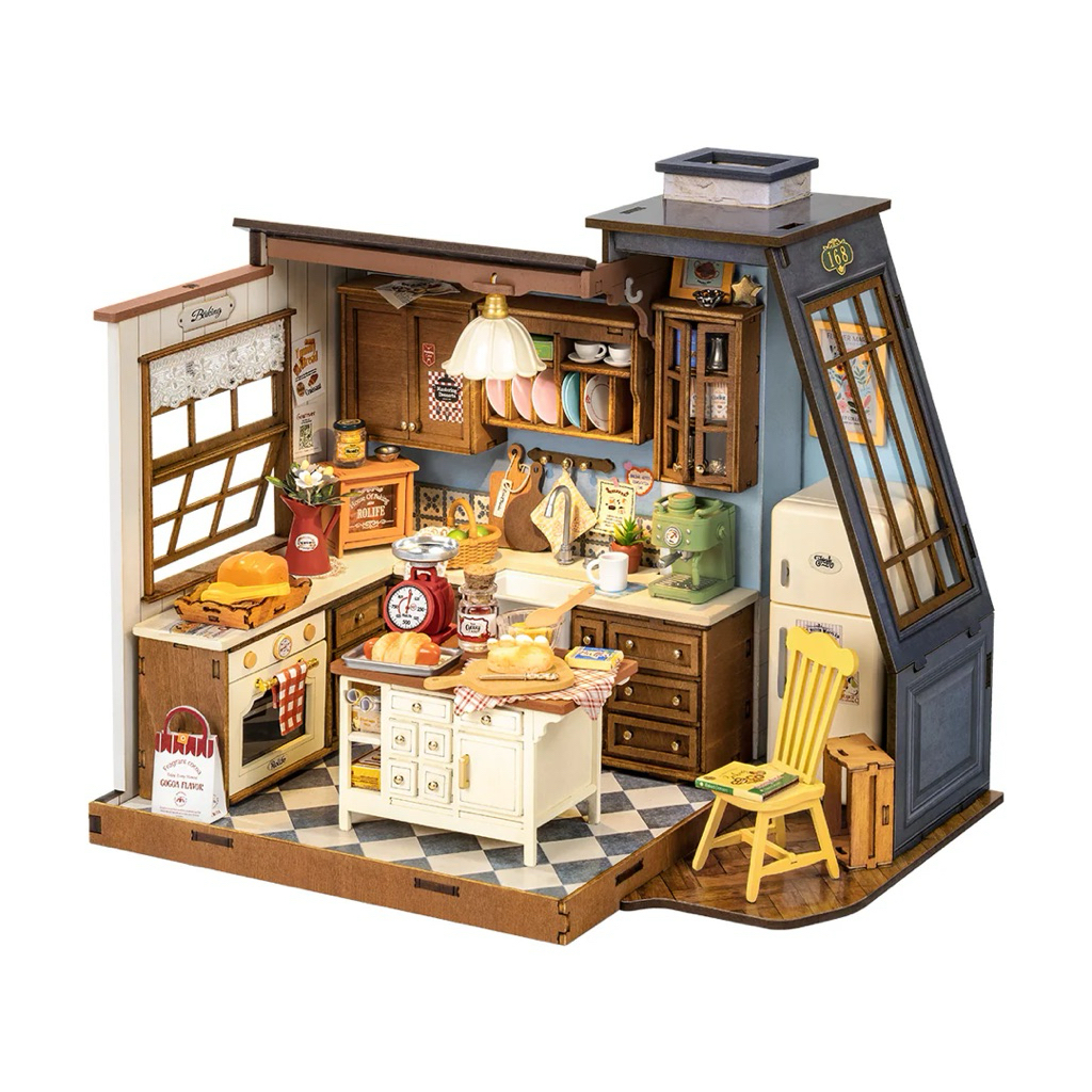 Baking Kitchen - Rolife (DG172) - Mô Hình Lắp Ráp Gỗ 3D