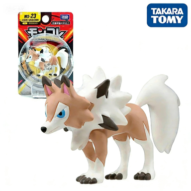 [CHÍNH HÃNG] TOMY Pokemon MC Figure MS-23 Lycanroc (Box) - Pokemon Sói hệ đá