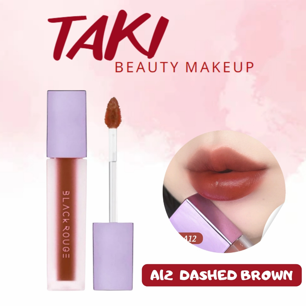 [ Màu A12 ] Son Black Rouge A12 Dashed Brown – Ver 2 Mood Filter Đỏ Nâu