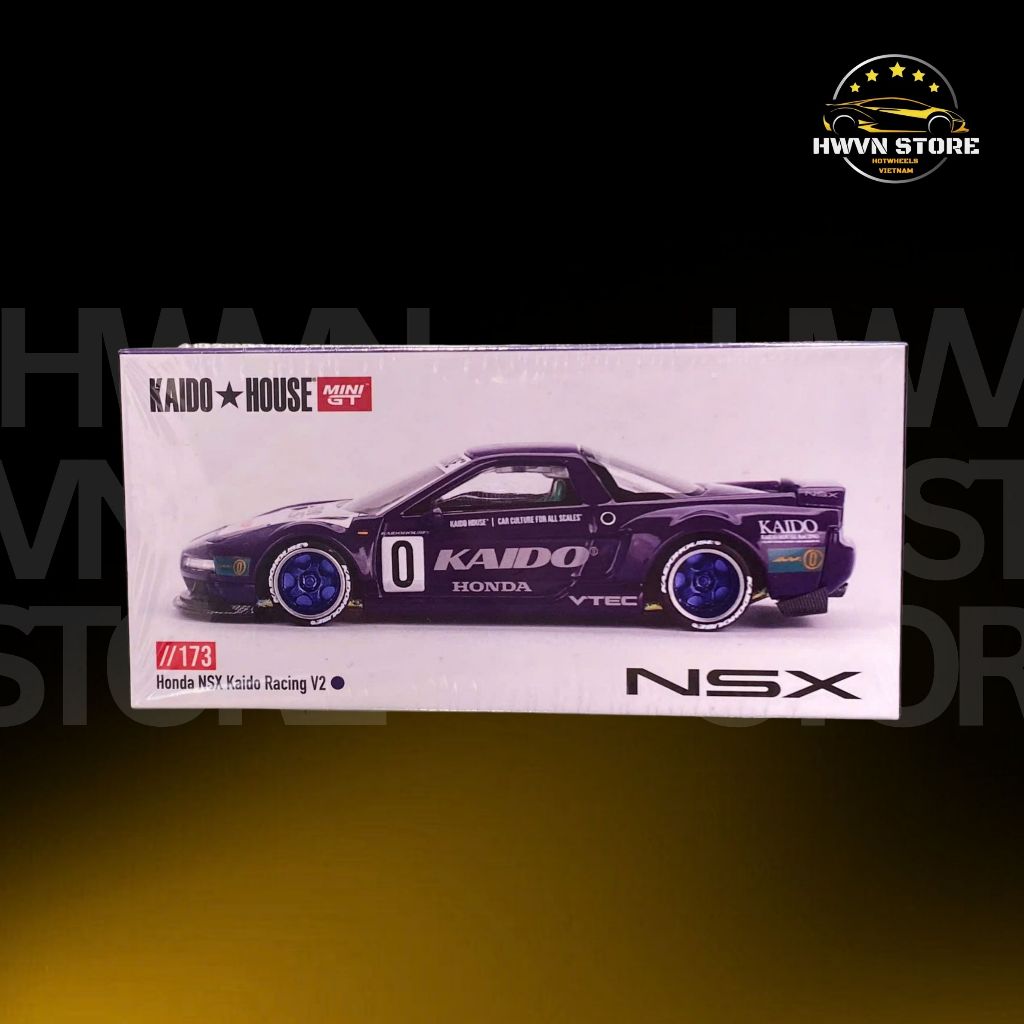 Xe mô hình Kaido House KHMG173 Honda NSX Kaido Racing V2 Màu tím