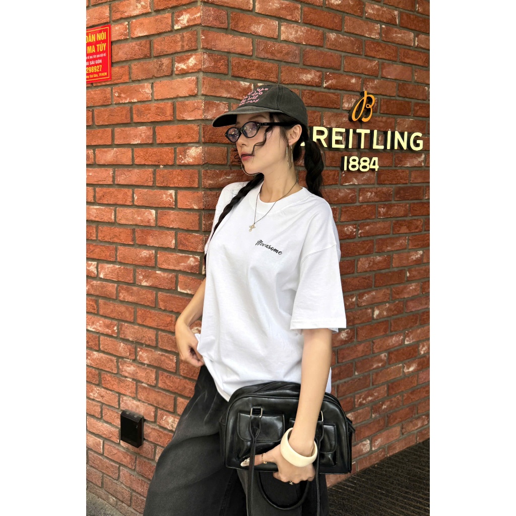 Áo Thun Boxy Achieve Nevasome Cotton 250gsm Local Brand Tay Lỡ Boxy Rộng Nam Nữ Menswear Womenswear | BigBuy360 - bigbuy360.vn