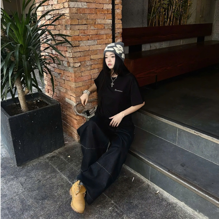 Áo Thun Boxy Achieve Nevasome Cotton 250gsm Local Brand Tay Lỡ Boxy Rộng Nam Nữ Menswear Womenswear | BigBuy360 - bigbuy360.vn