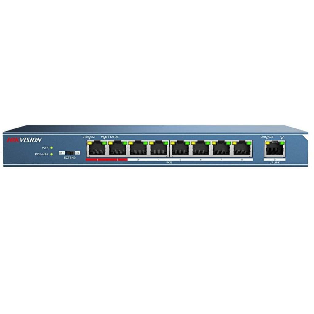 Hikvision Switch POE 8 cổng DS-3E0109P-E/M