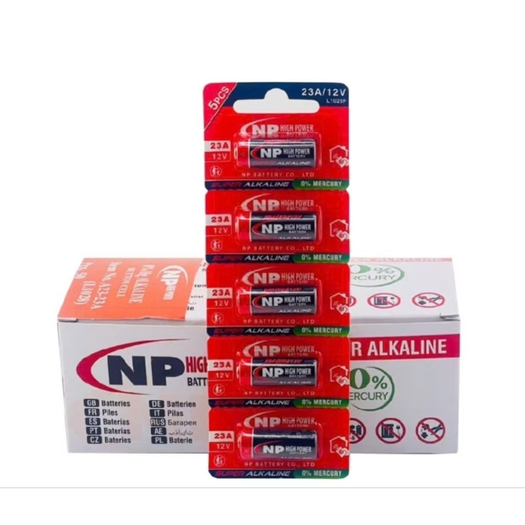 PIN 23A 12V ALKALINE NP - PIN A23 REMOTE CỬA CUỐN L1028F