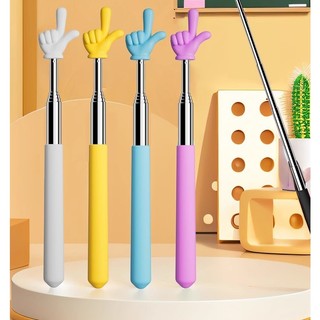 Gậy chỉ bảng 🍀FREESHIP🍀gấp gọn hình bàn tay, que chỉ bảng giáo viên tiện dụng 21-69cm