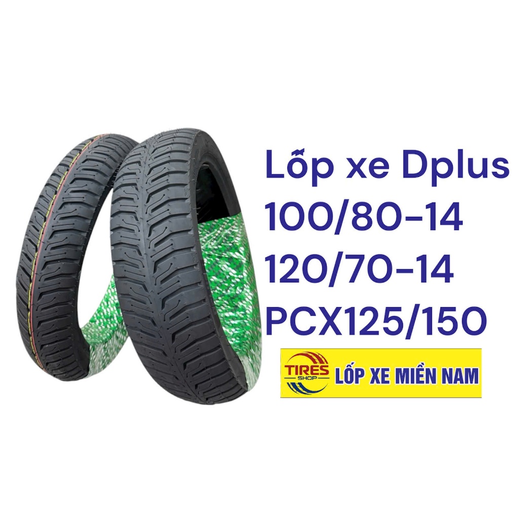 VỎ LỐP XE AB150 AB160 VARIO150 VARIO160 CHÍNH HÃNG DPLUS KHÔNG RUỘT