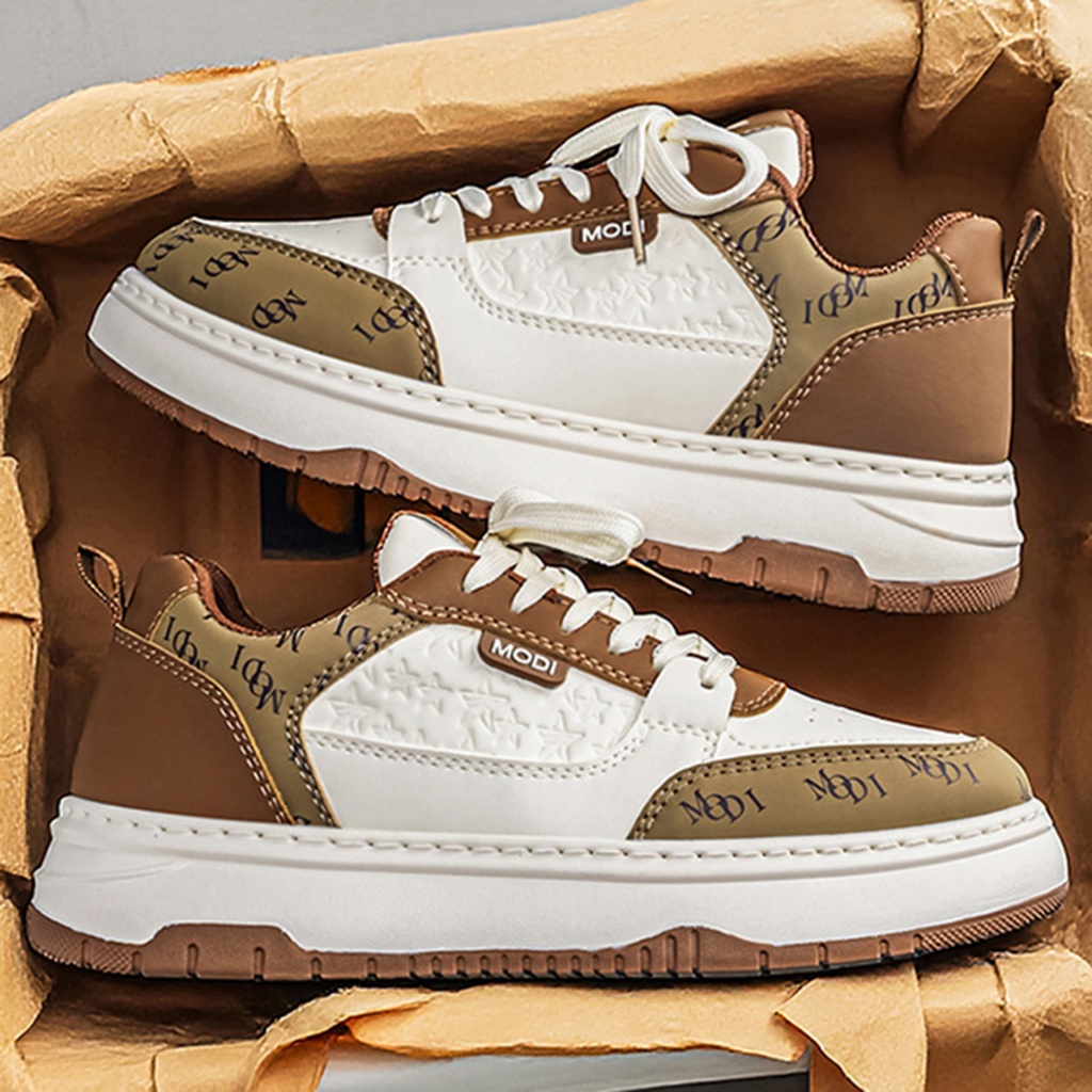 Giày sneaker nam Lakinta giày thể thao nam độn đế 4cm tăng chiều cao LKT11