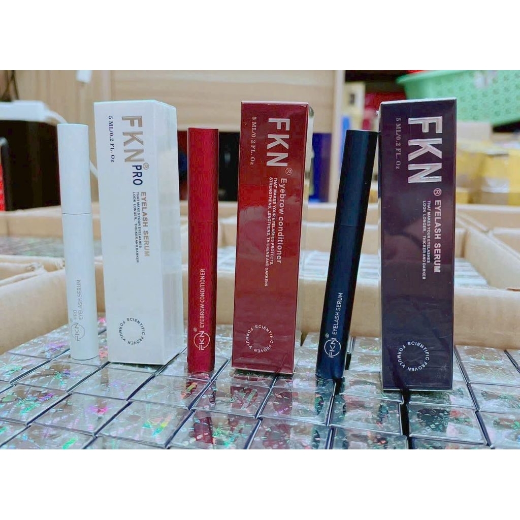 1hộp -serum Dưỡng Mi FKN và Dưỡng Mày FKN- Dưỡng mi FKN Advance, dưỡng mày FKN Plus, Giúp chắc khoẻ,