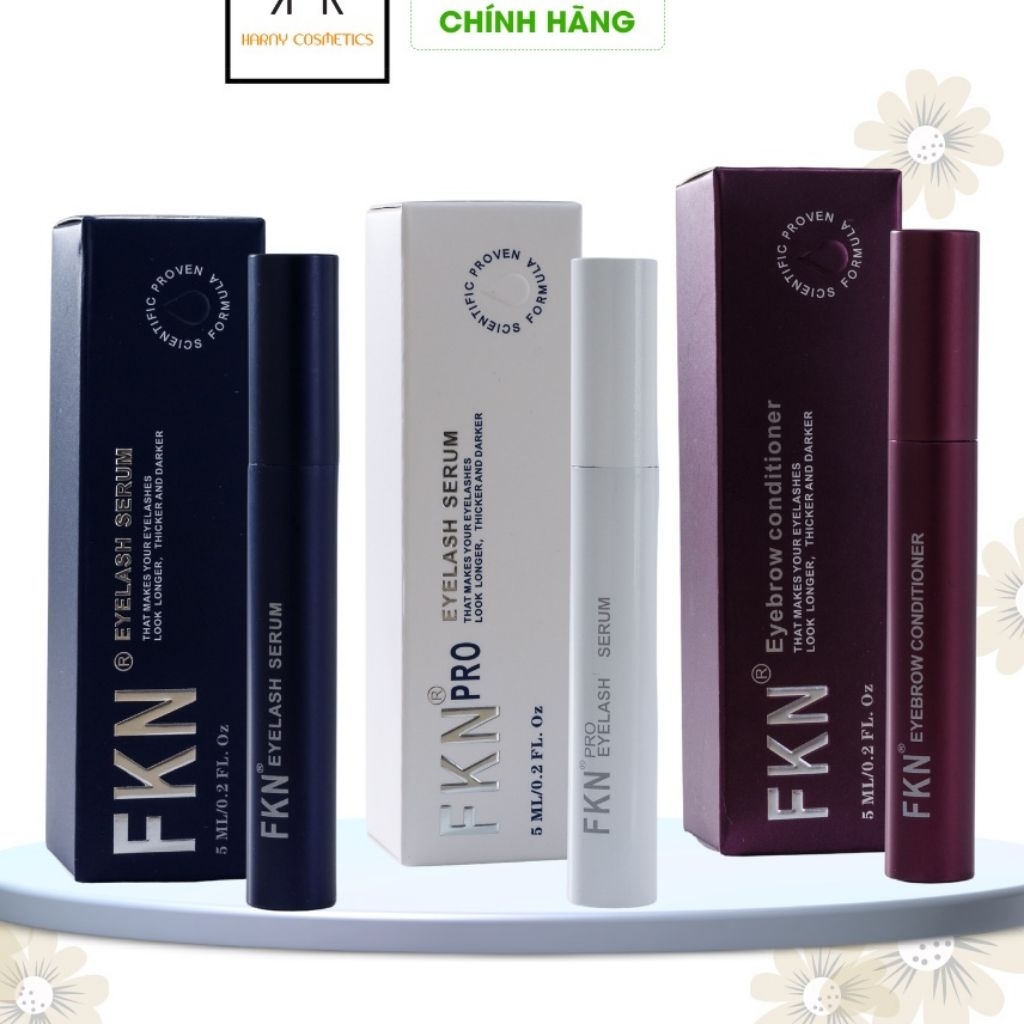CÓ BILL- 1hộp -serum Dưỡng Mi FKN và Dưỡng Mày FKN- Dưỡng mi FKN Advance, dưỡng mày FKN Plus, Giúp c