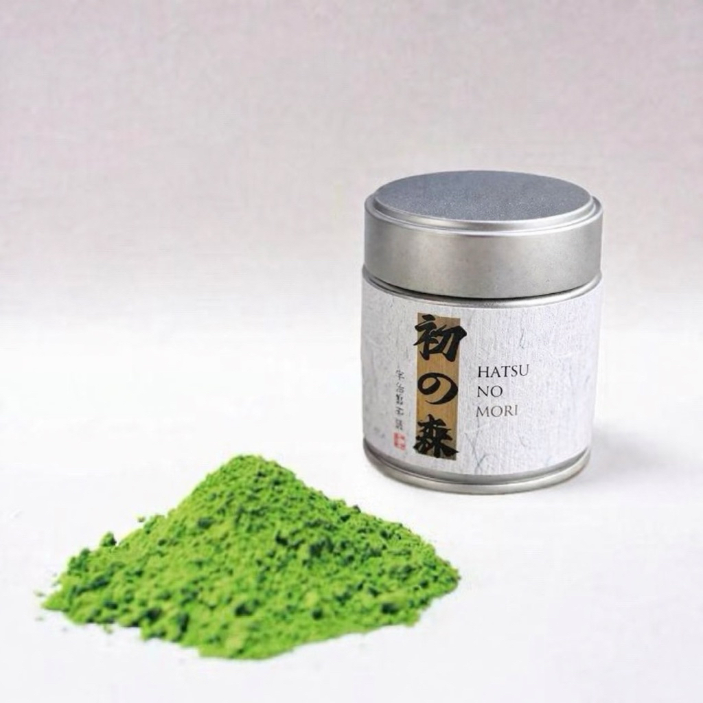 Trà Matcha Hatsunomori Uji Powder Hũ 40g Uji Seichaen Kyoto Nhật Bản