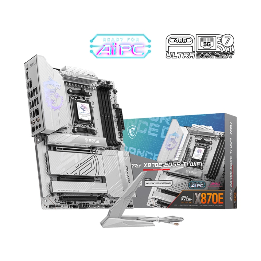 Mainboard MSI MPG X870E EDGE TI WIFI (Chipset AMD X870E, Socket AM5, 4xDDR5 256GB, ATX)