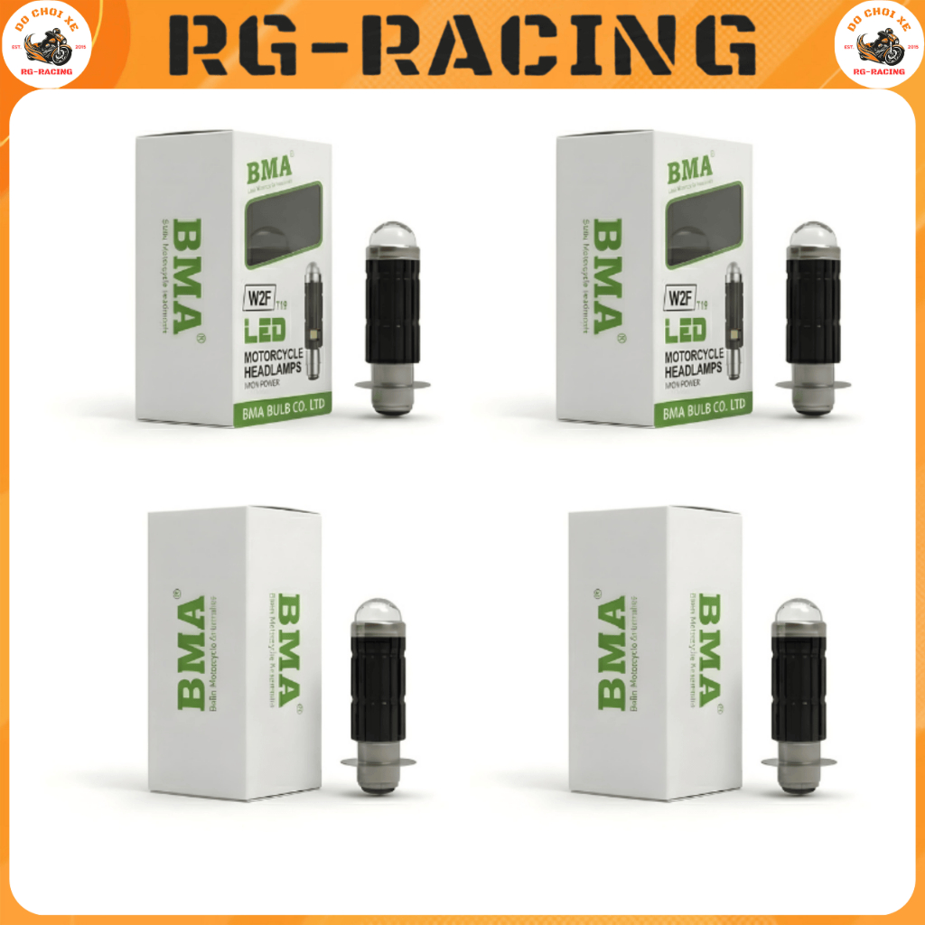 Bi Cầu Mini Chân M5 BMA W2F Công Suất 20W - 30W Ánh Sáng Mạnh Cải Thiện Tầm Nhìn