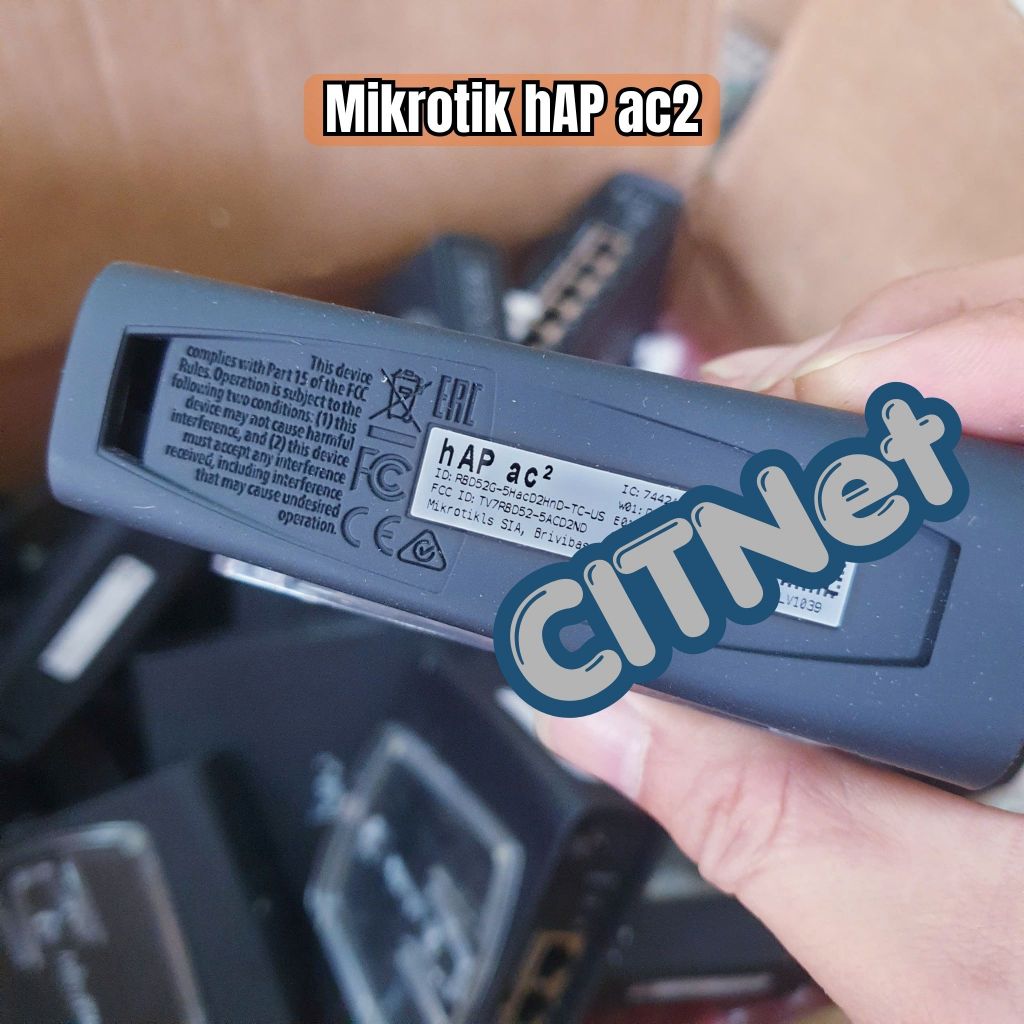 Bộ router & wifi MikroTik hAP ac² nhập khẩu Mỹ