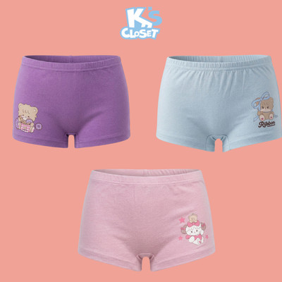 Combo 3 Quần Chip K'S CLOSET Cho Bé Gái Chất Liệu Vải Cotton Tặng Kèm Túi Giặt (4-10 Tuổi) từ 8kg-25kg COMBOCHIP-BG