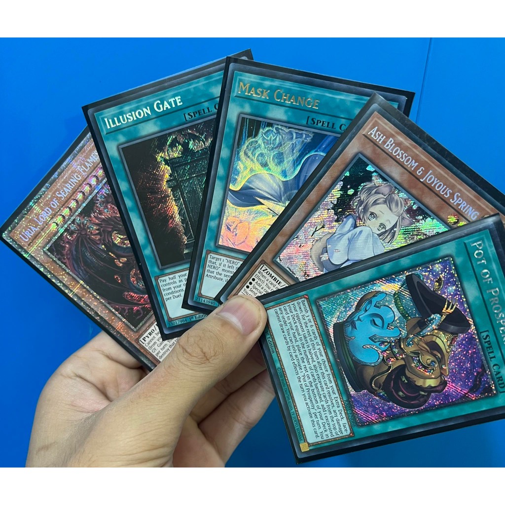 TGT Yugioh random Real cards thẻ bài Yugioh chính hãng Foil TCG ( Super rare, Ultra rare, Secret rar