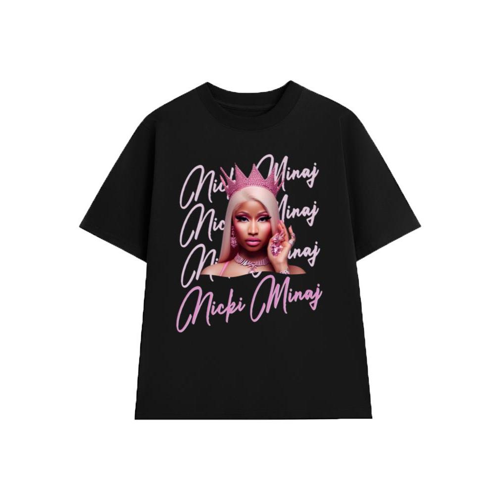 Áo Thun Nicki Minaj 010 Unisex Form Rộng Cotton Mềm