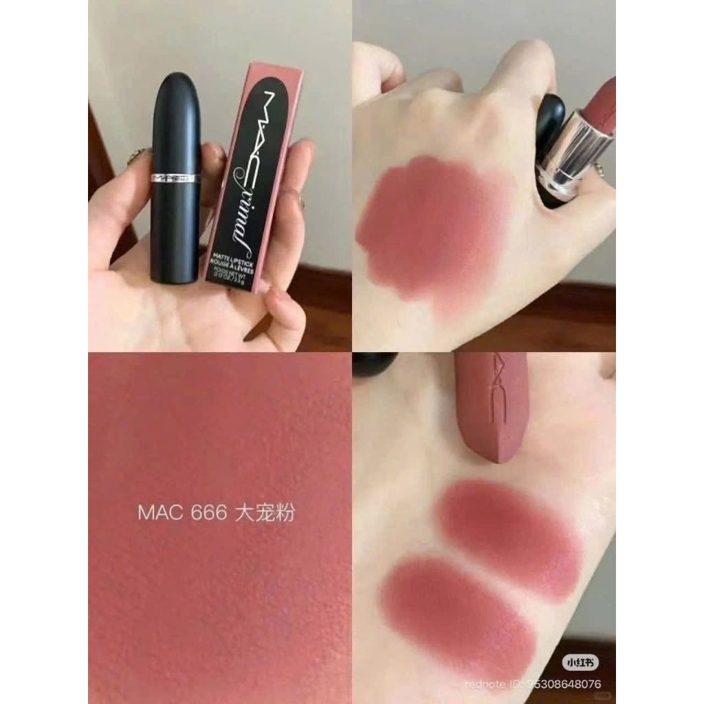 [Son chính hãng]Màu son chi mà yêu thương ri Chuẩn MAC 666 roài đoá mấy mí ơiii
Lên môi đẹp đỉnh 😝😝