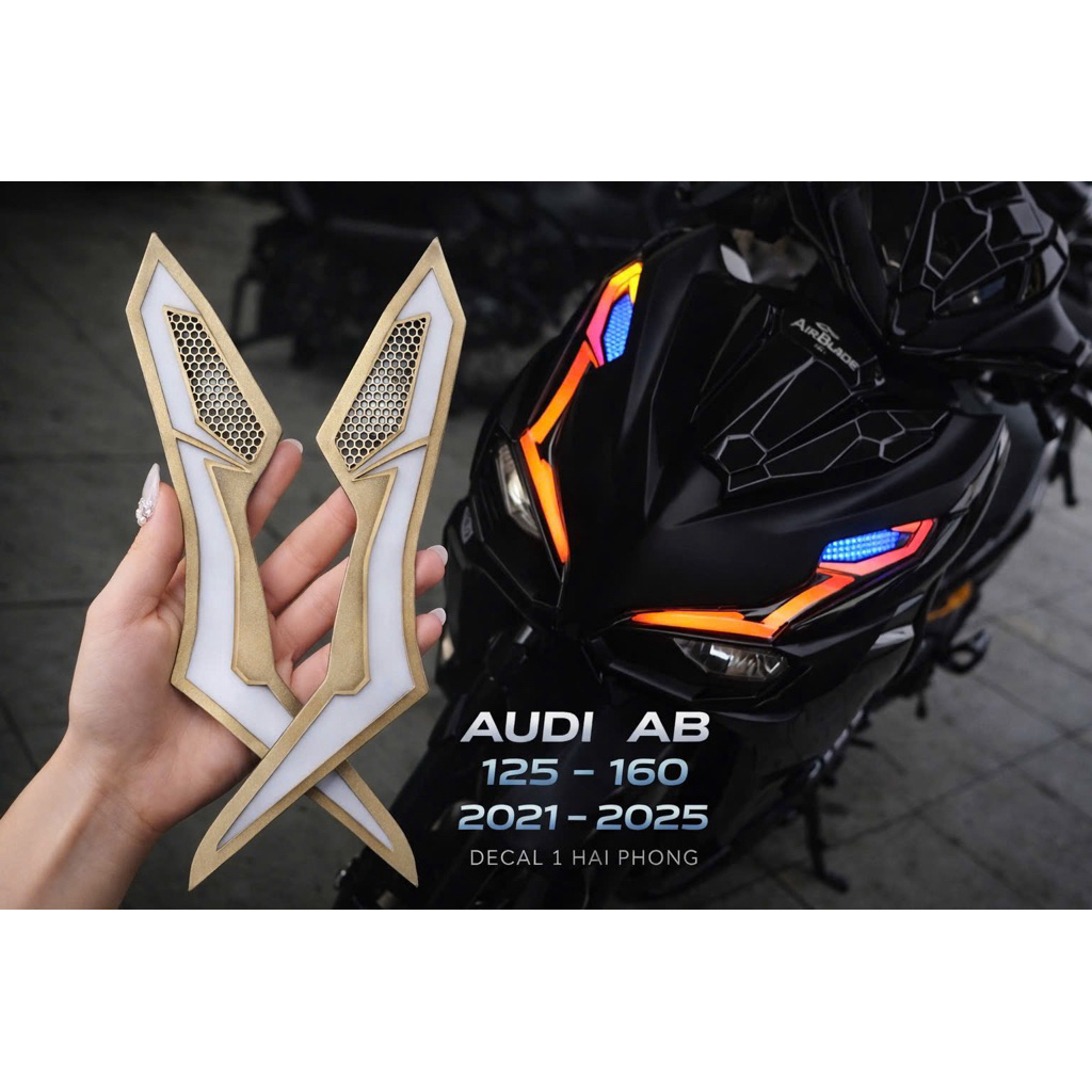 Phôi mica audi Ab mẫu 5d