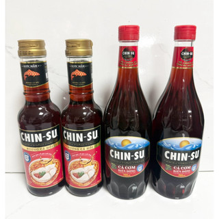 Chai Nước Mắm Cá Cơm Biển Đông Chị-Su 720ml Chin Su Hương Cá Hồi 500ml