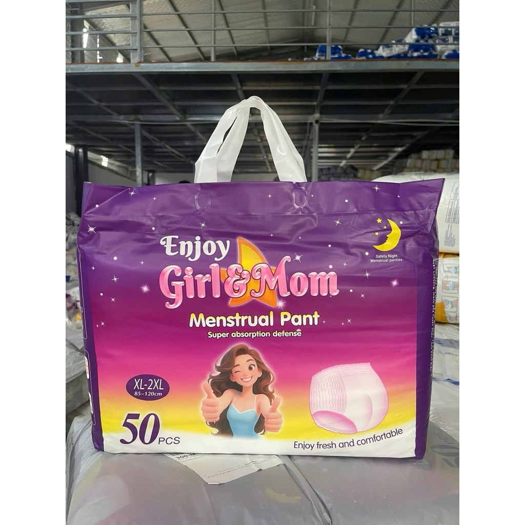 Băng vệ sinh quần ENJOY GIRL&MOM SIZE S-2XL mềm mỏng thấm hút tốt
