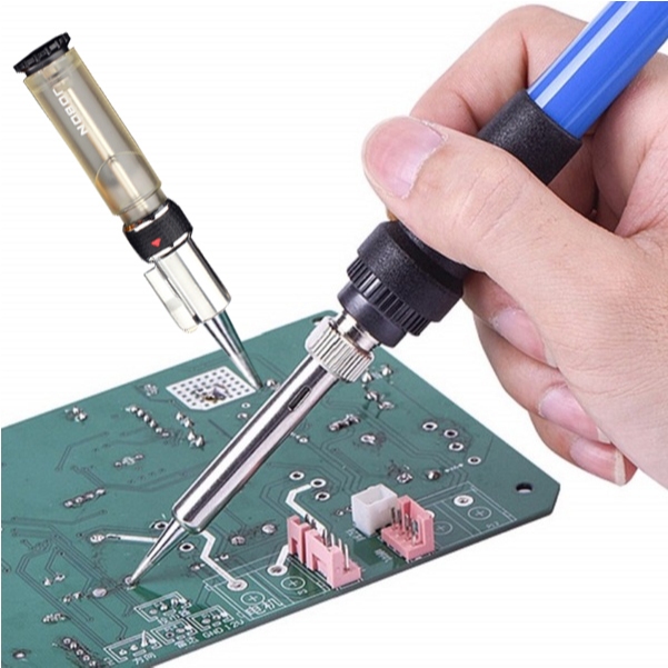 Bút hàn khò JOBON trắng cao cấp, kèm đầu bơm, màu trắng trong
