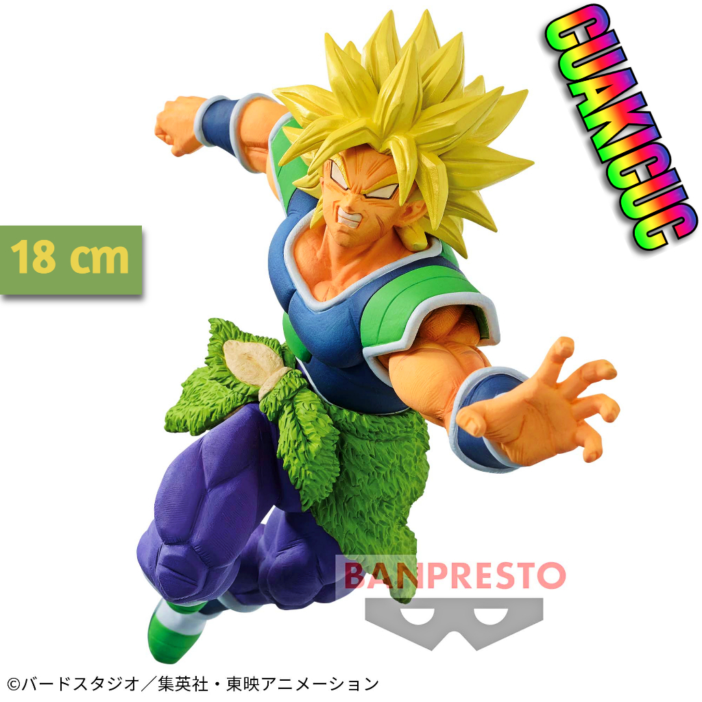 [HÀNG SẴN/CHÍNH HÃNG BANDAI] Mô Hình Broly SSJ Match Makers - Dragon Ball Super Broly - Đồ Trưng Bày