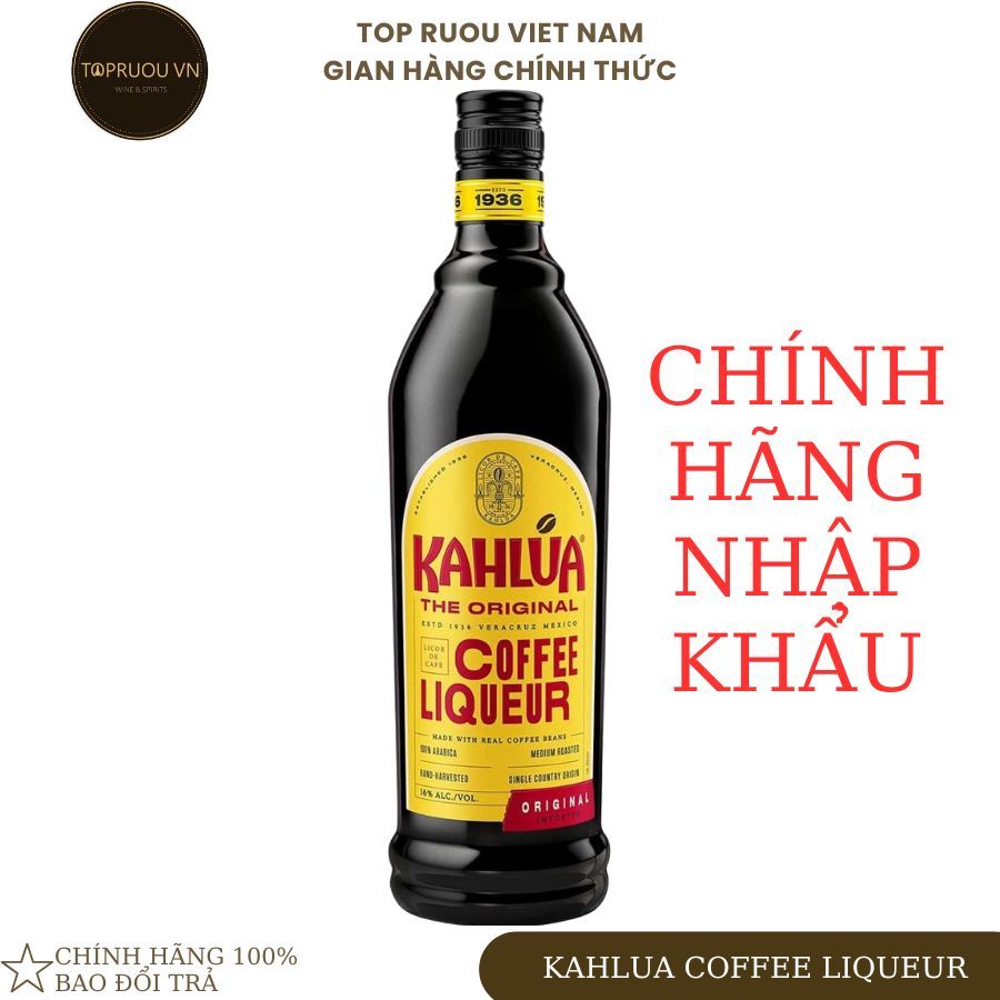 [Top Rượu VN] Rượu Mùi Kahlua Coffee 700ml [Chính Hãng]