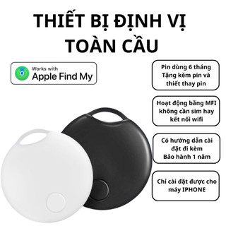 Thiết Bị Định Vị Smart Tag iOS Chống Trộm Nhỏ Gọn - Pin 6 Tháng, Tặng Kèm Pin – Tìm Đồ Thất Lạc, Bảo Hành 1 Năm