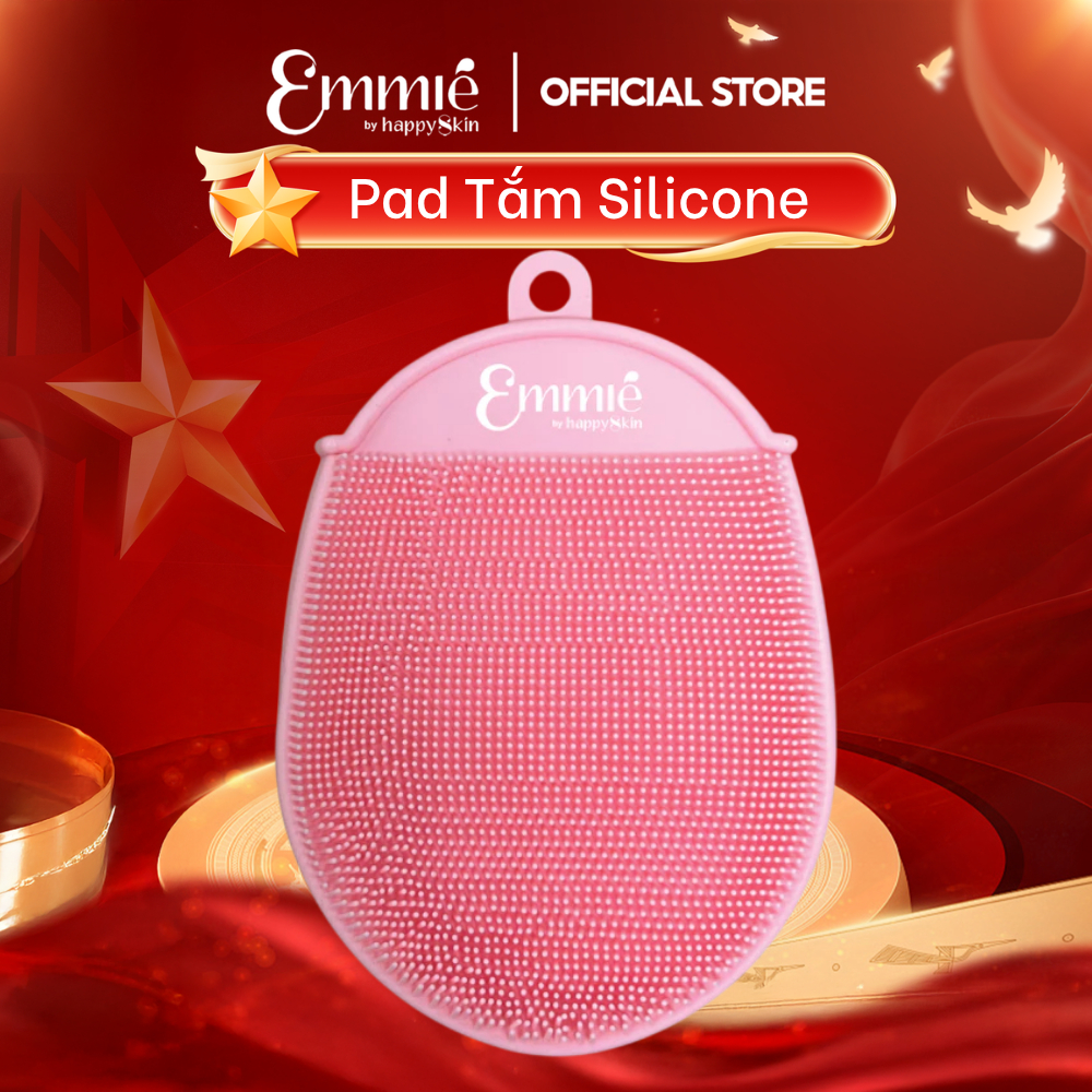 Pad Tắm Body Silicone Bath Brush Emmie by Happyskin