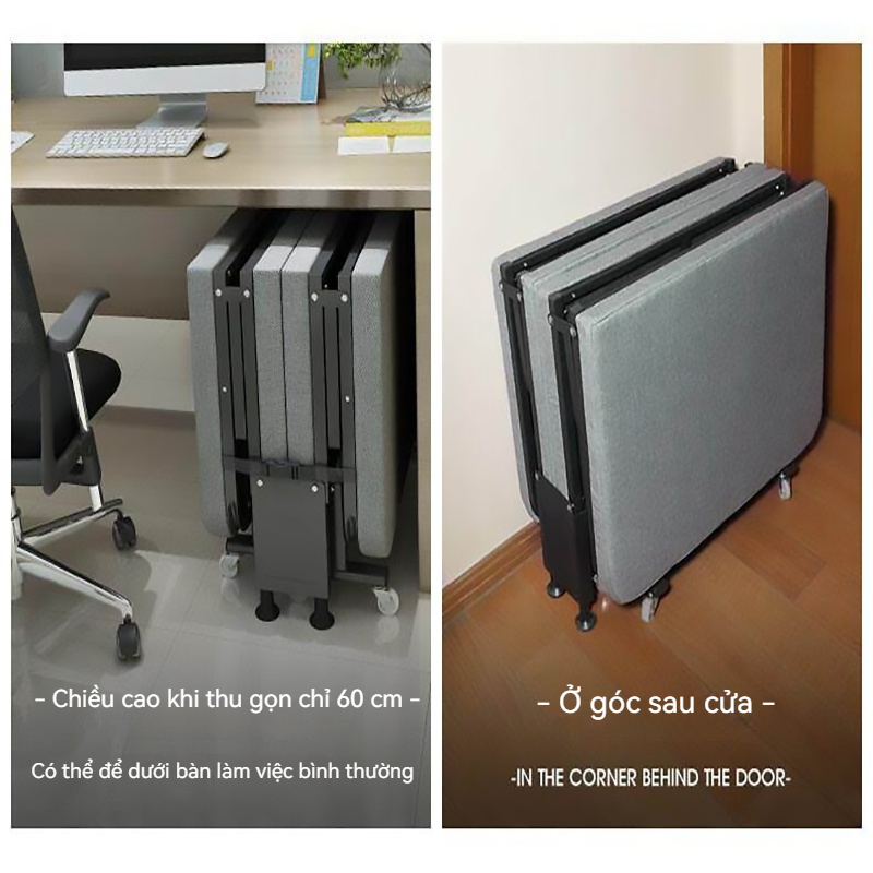 HEINO Giường gấp bệnh viện - 3s gập chống thấm dễ lau không tốn lối đi Dùng cho y tá & chăm bệnh | BigBuy360 - bigbuy360.vn