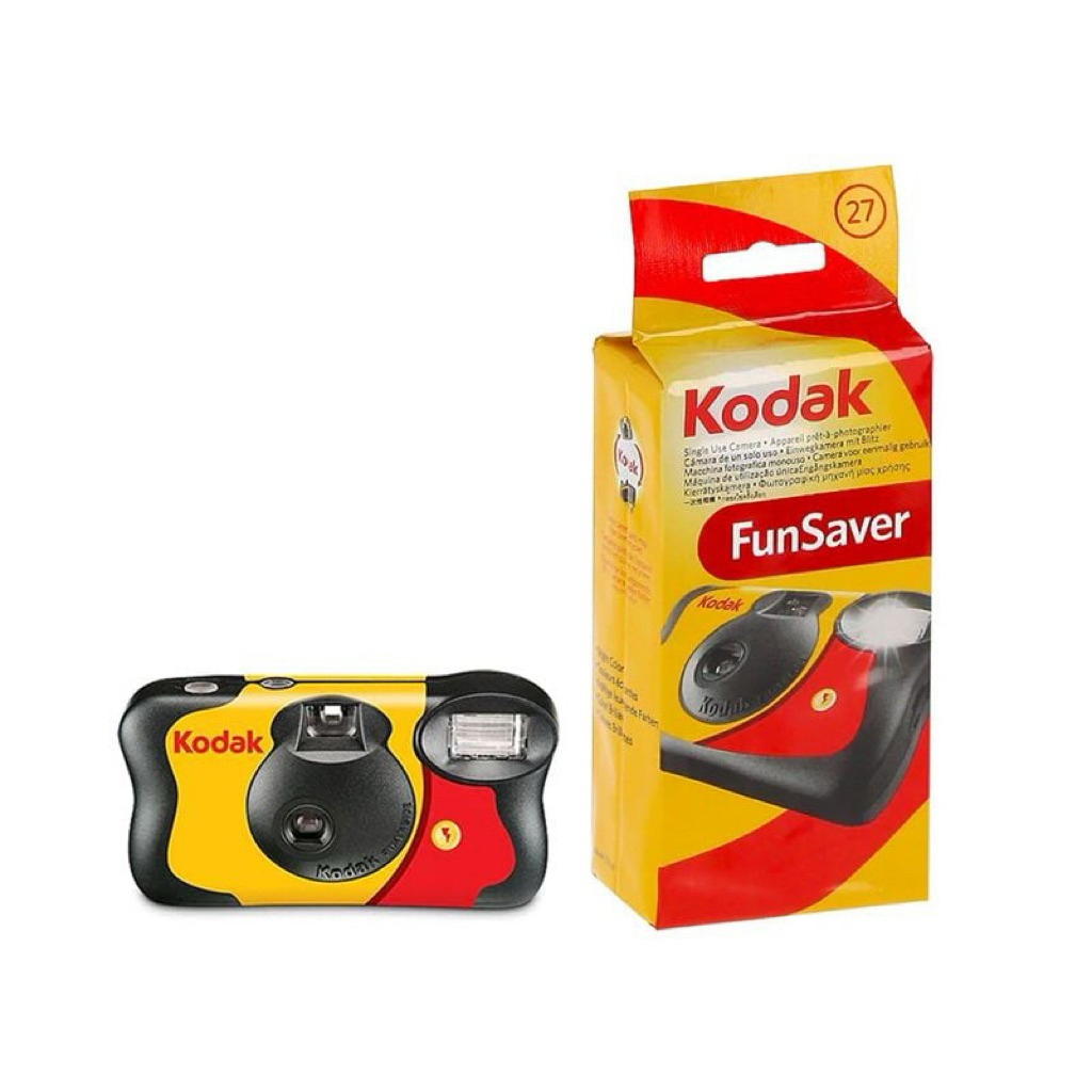 Máy chụp film một lần Kodak Funsaver / Kodak Power Flash 800 date 2027