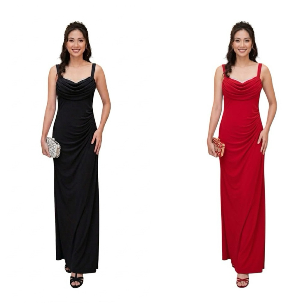 Đầm R&M Richards / Morgan&co dạ hội xuất xịn đính pha lê