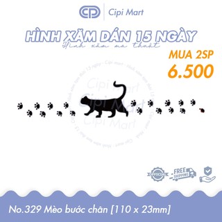 CIPI MART - Hình xăm tạm thời 15 NGÀY - chống nước, cọ xát 0329