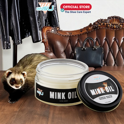 Mỡ Chồn MINSU Mink Oil M7967 Giúp Phục Hồi, Dưỡng Sâu Và Làm Mềm Da, Dùng Cho Giày, Đồ Da, Túi Xách, Ghế Sofa, Nội Thất.