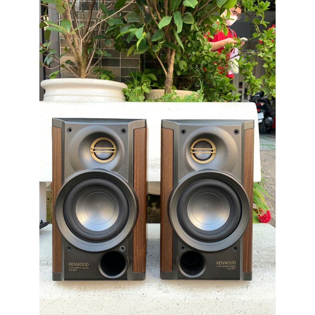 Bán cặp loa  Booksheolf nghe nhạc Kenwood LS - SE7 bãi nhật về hát cực hay