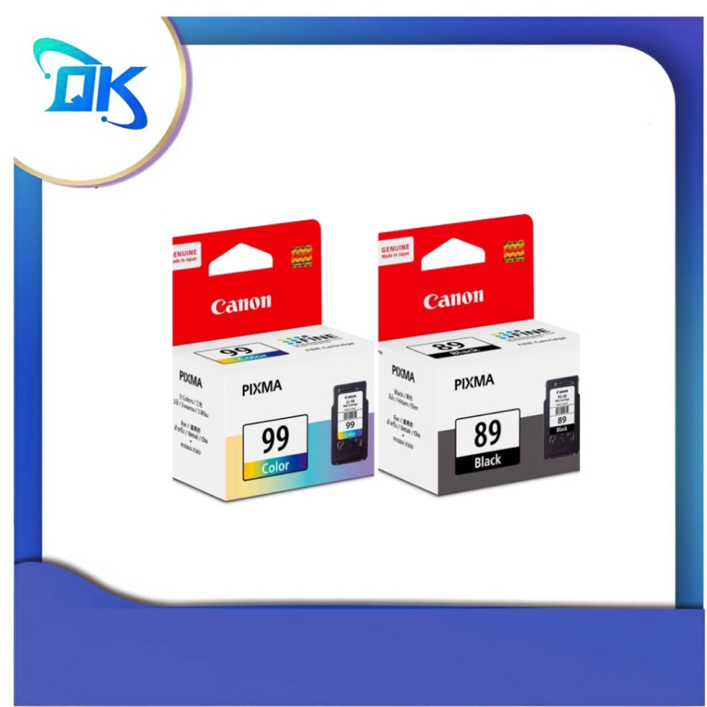 Combo mực in Canon PG 89, CL 99 dùng cho máy Canon PIXMA E560 / E560R - Hàng Chính Hãng