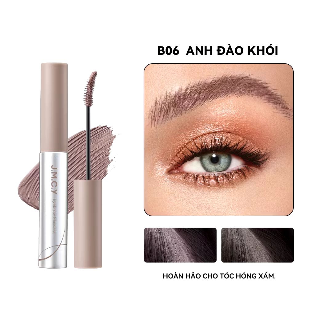 Mascara Chân mày JMCY màu B06 Anh đào khói